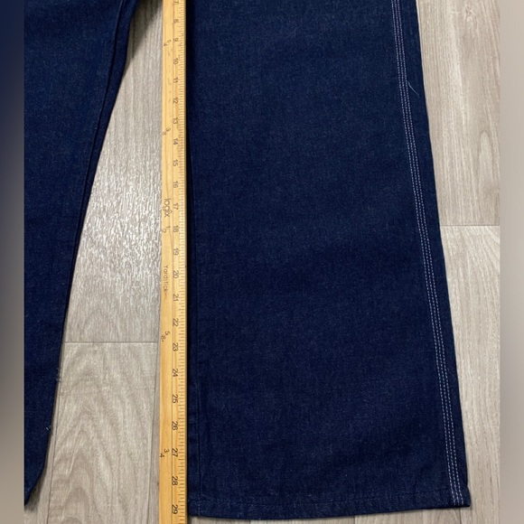 Vintage Dee Cee 1950’s Dark Blue Jeans 42x30 New With Out Tag. - Picture 9 of 11